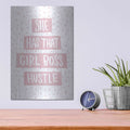 'She Has that Girl Boss Hustle' by Misty Michelle – Metal Wall Art, 12x16 room view