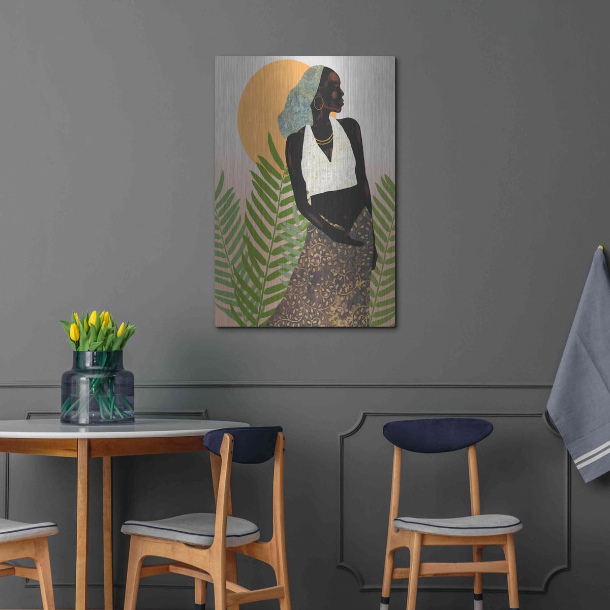 'Her Grace' by Alonzo Saunders – Metal Wall Art, 24x36 room view