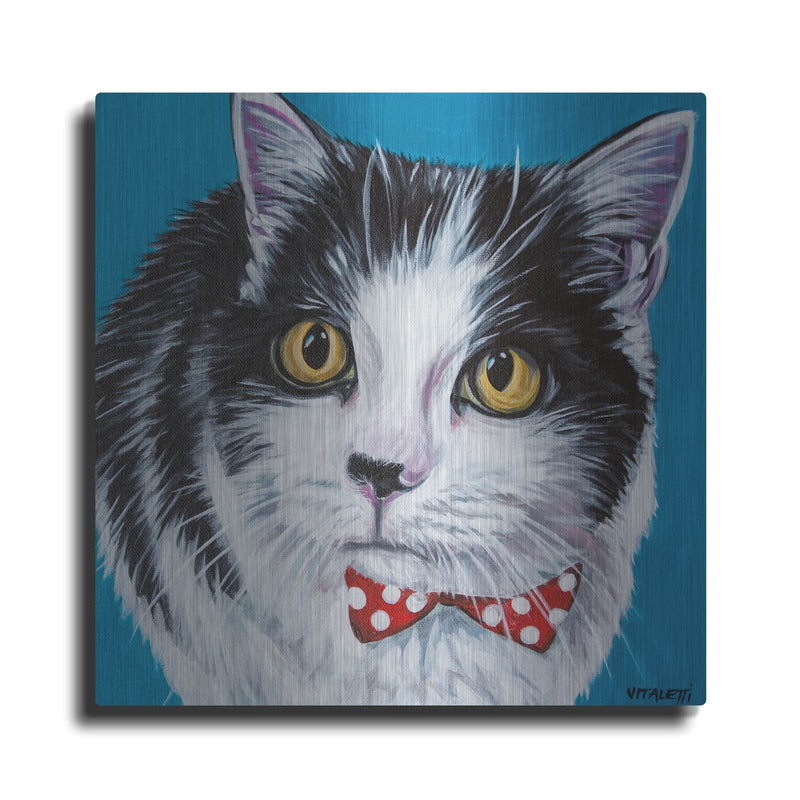 'Classy Cat I' by Carolee Vitaletti – Metal Wall Art