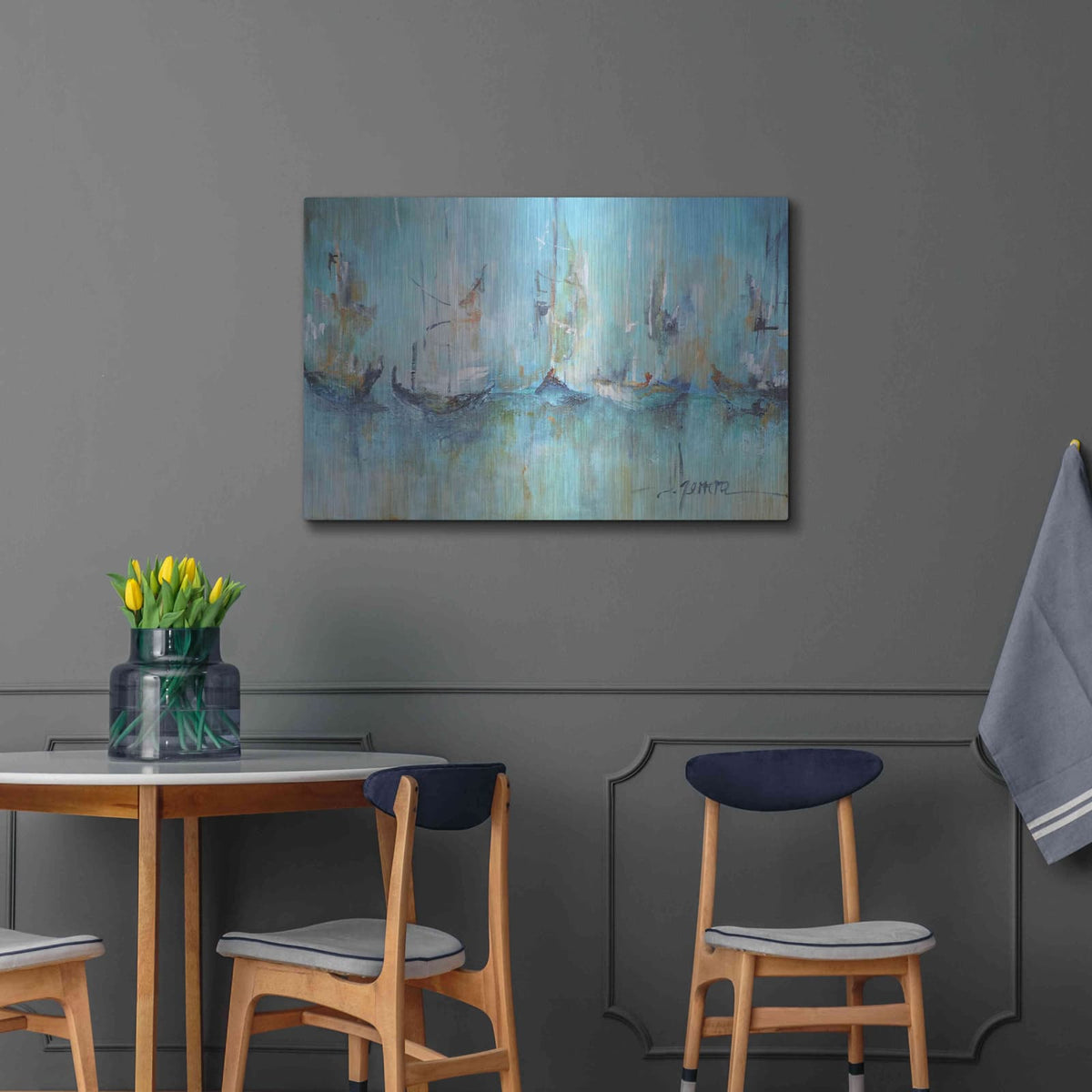 'Altamar' by Leticia Herrera – Metal Wall Art, 36x24 room view