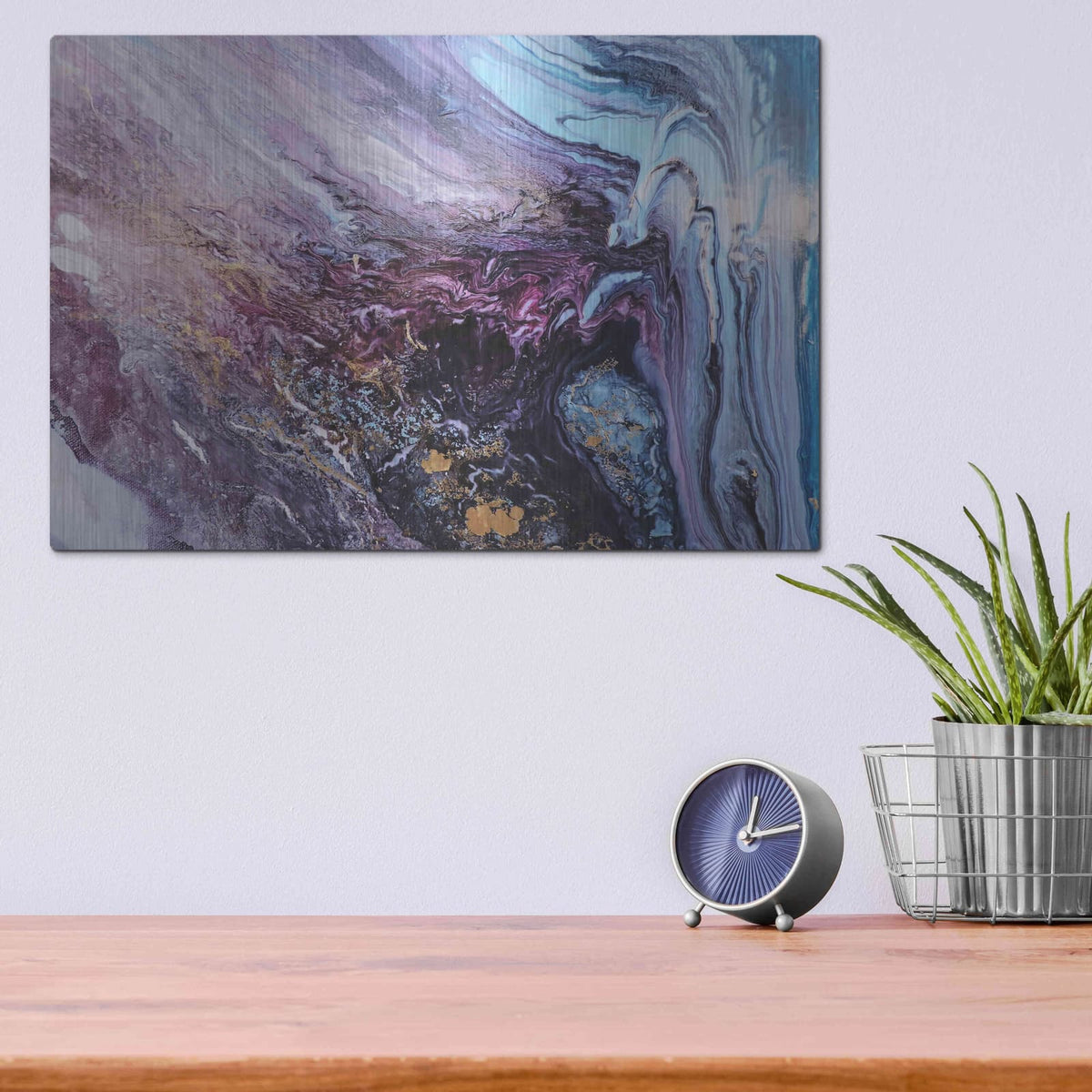 'Elfragmento' by Leticia Herrera – Metal Wall Art, 16x12 room view