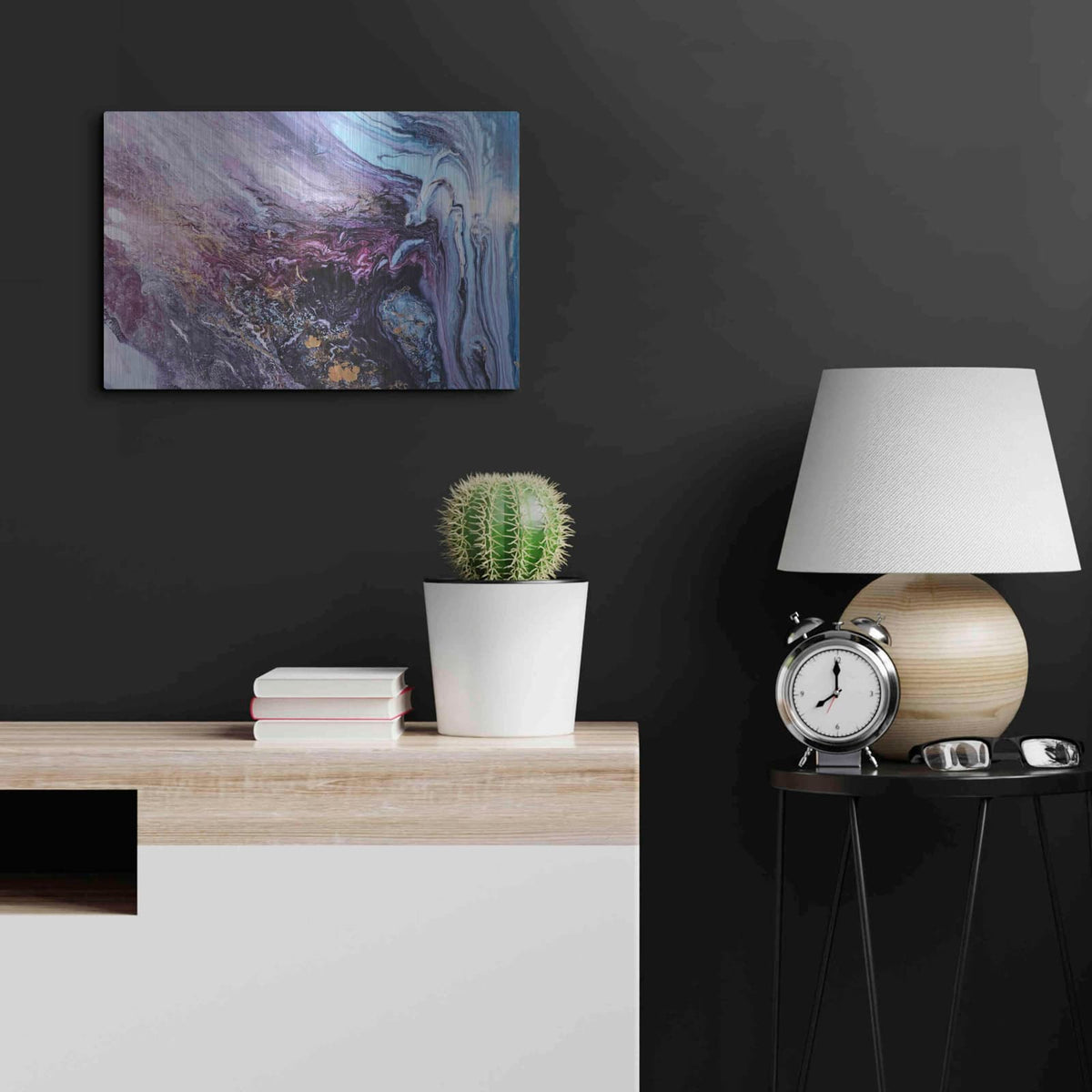 'Elfragmento' by Leticia Herrera – Metal Wall Art, 24x16 room view