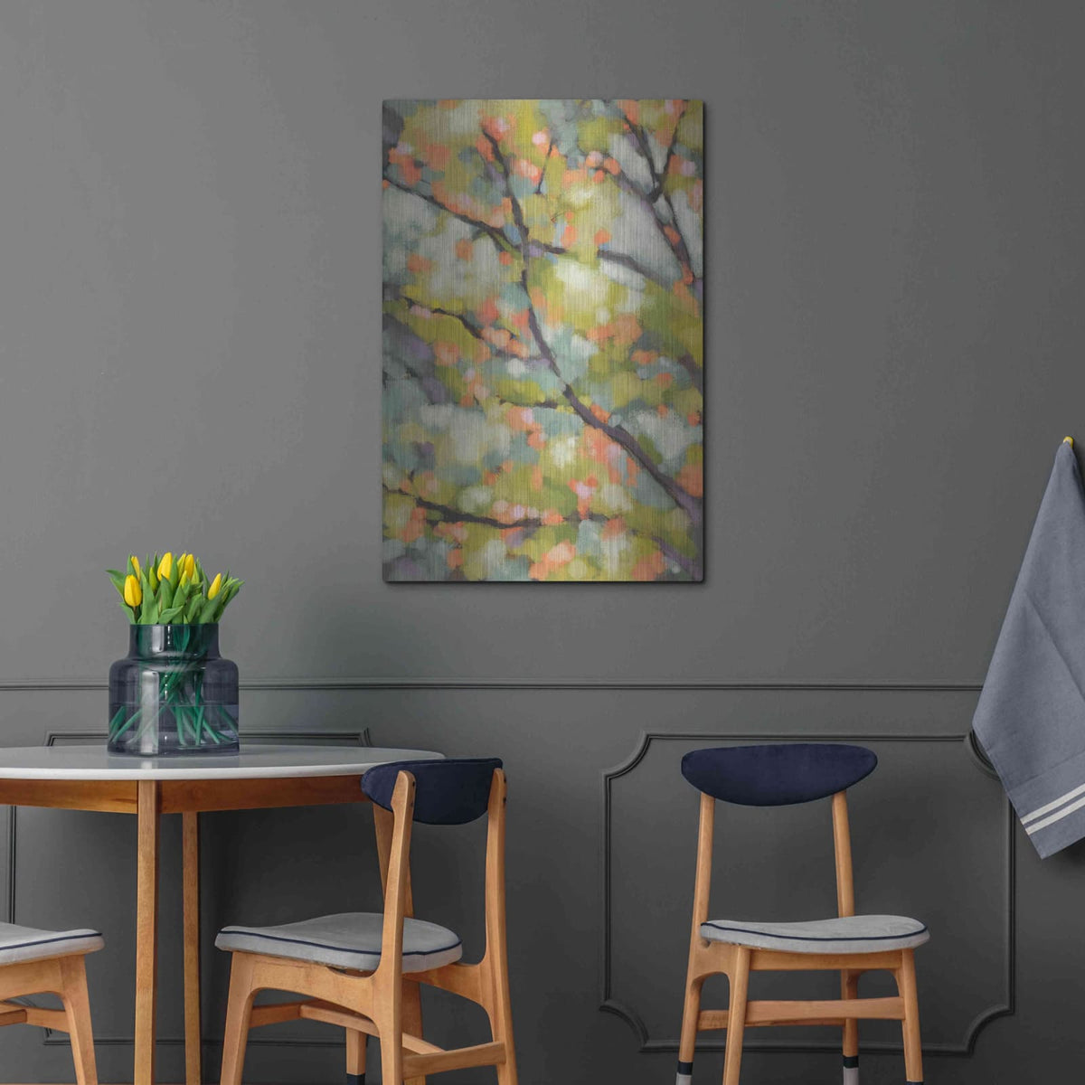 'Dappled Dusk I' by Chariklia Zarris – Metal Wall Art, 24x36 room view