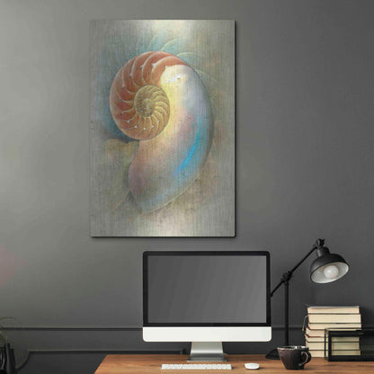 Luxe Metal Art 'Aquatica II' by Steve Hunziker, Metal Wall Art,24x36