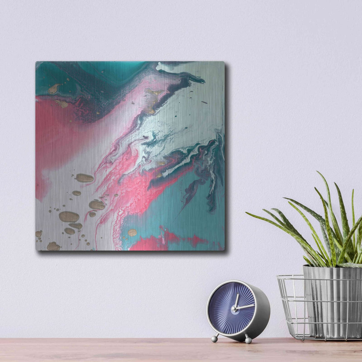 'Unintended Consequences II' by Studio W – Metal Wall Art, 12x12 room view