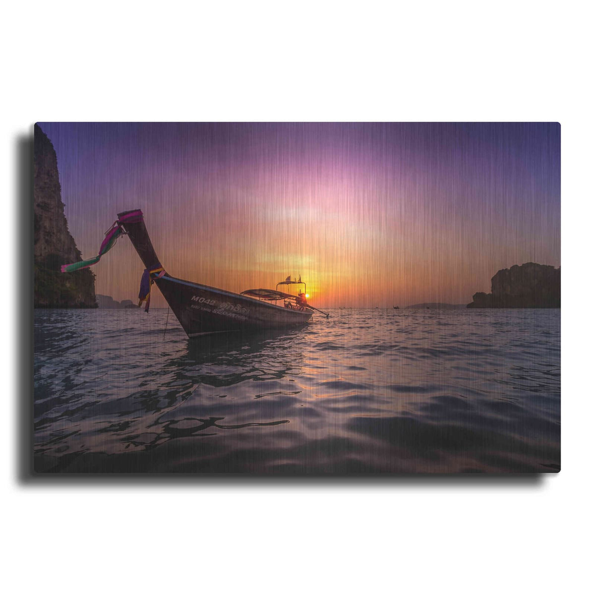 'Longtail Sunset' by Nicklas Gustafsson – Metal Wall Art