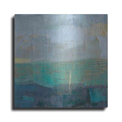 Luxe Metal Art 'Rianti I' by Sue Jachimiec, Metal Wall Art