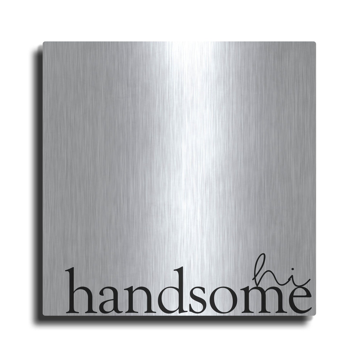 Luxe Metal Art 'Love Quotes V' by Anna Hambly, Metal Wall Art