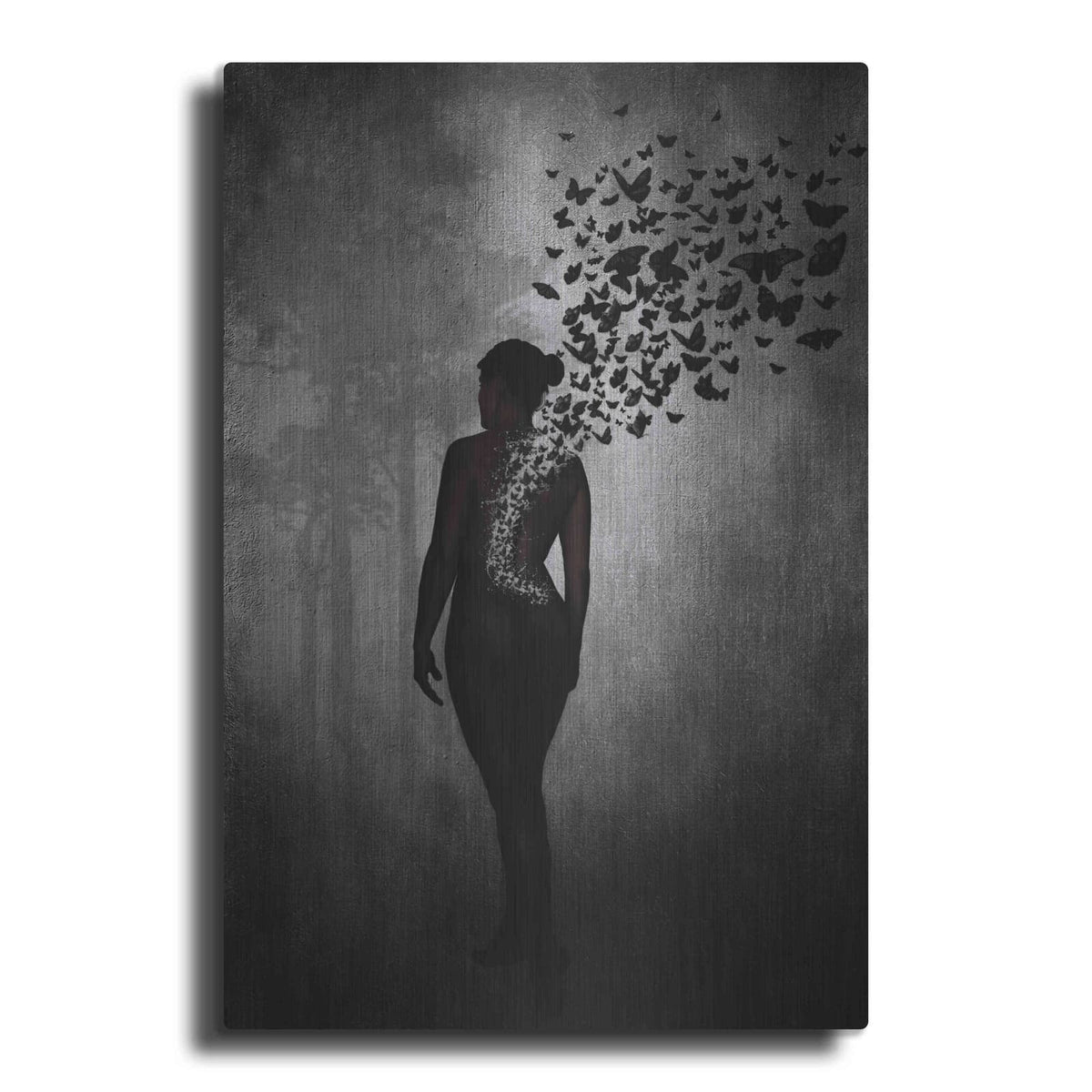 'The Butterfly Transformation' by Nicklas Gustafsson – Metal Wall Art