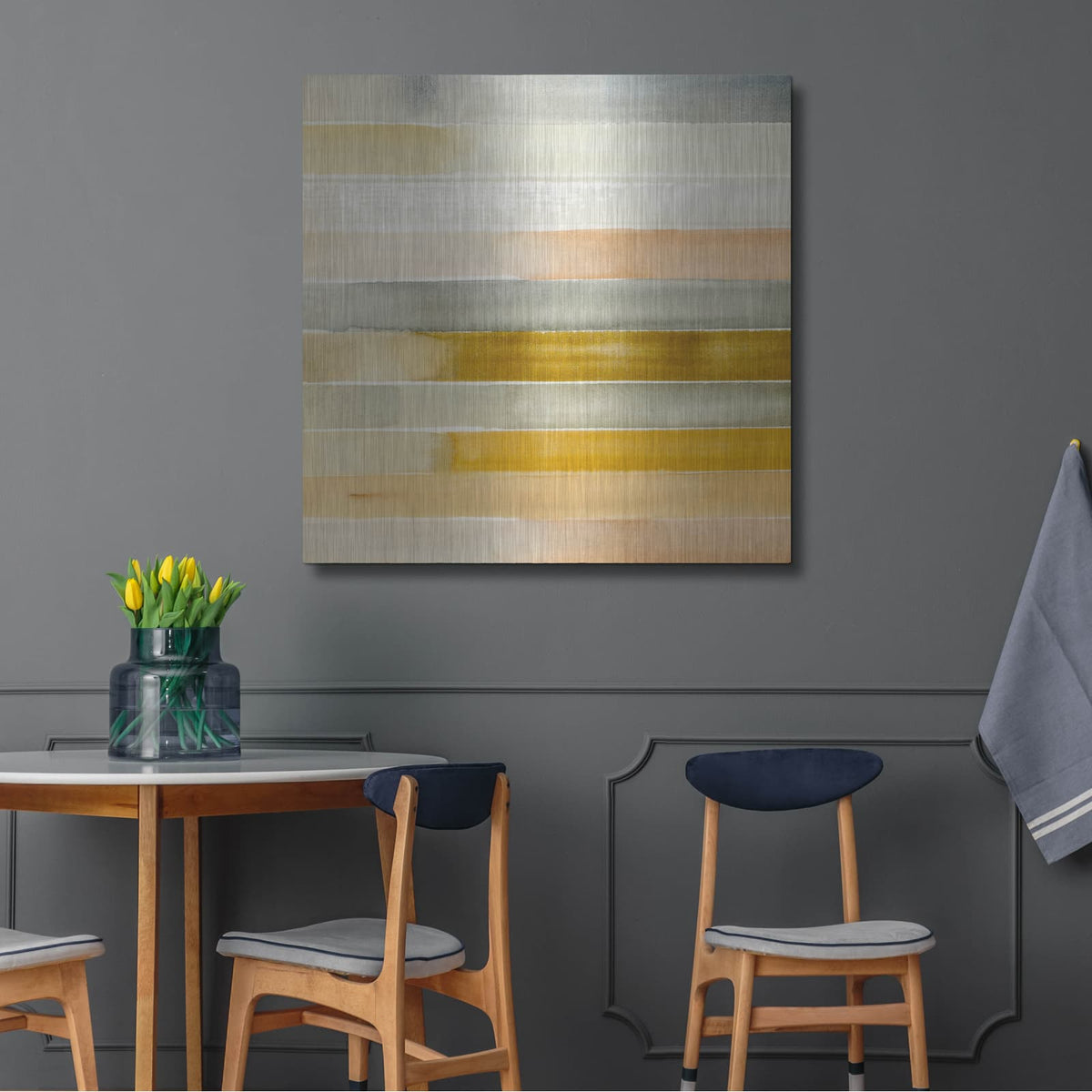 'Dreaming Borders I' by Annie Warren – Metal Wall Art, 36x36 room view