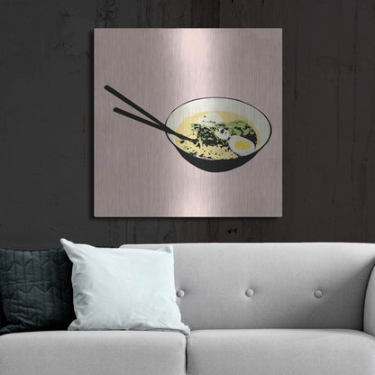 Luxe Metal Art 'Ramen Bar I' by Annie Warren, Metal Wall Art,36x36