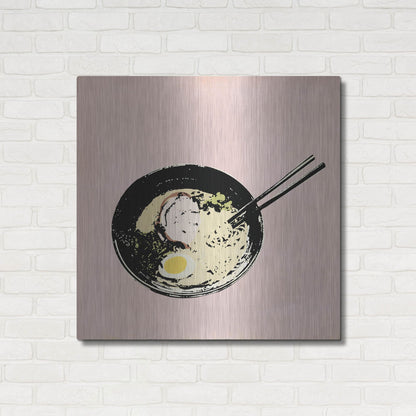 Luxe Metal Art 'Ramen Bar II' by Annie Warren, Metal Wall Art,36x36