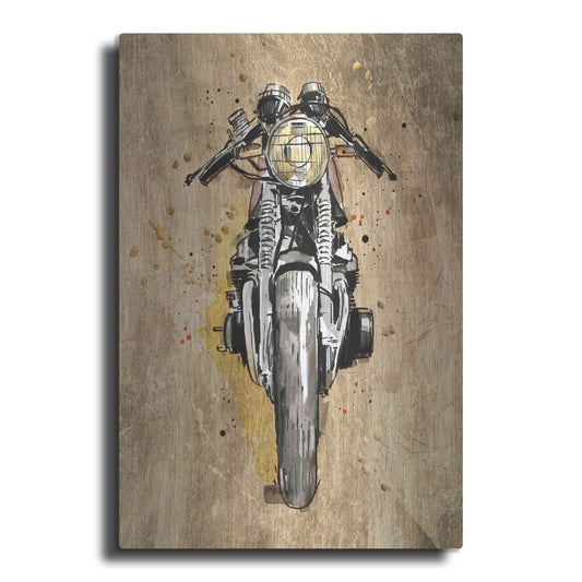 Luxe Metal Art 'Metallic Rider I' by Annie Warren, Metal Wall Art