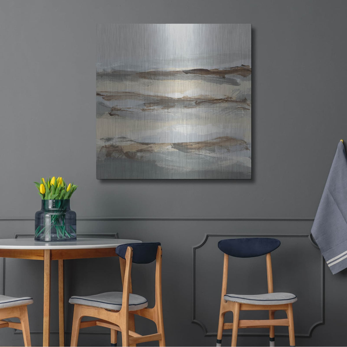 'Winter Sun I' by Christina Long – Metal Wall Art, 36x36 room view