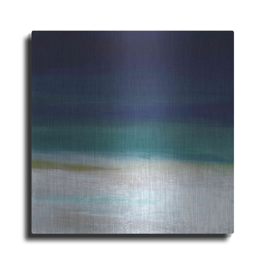 'Beach IV' by Linda Woods – Metal Wall Art