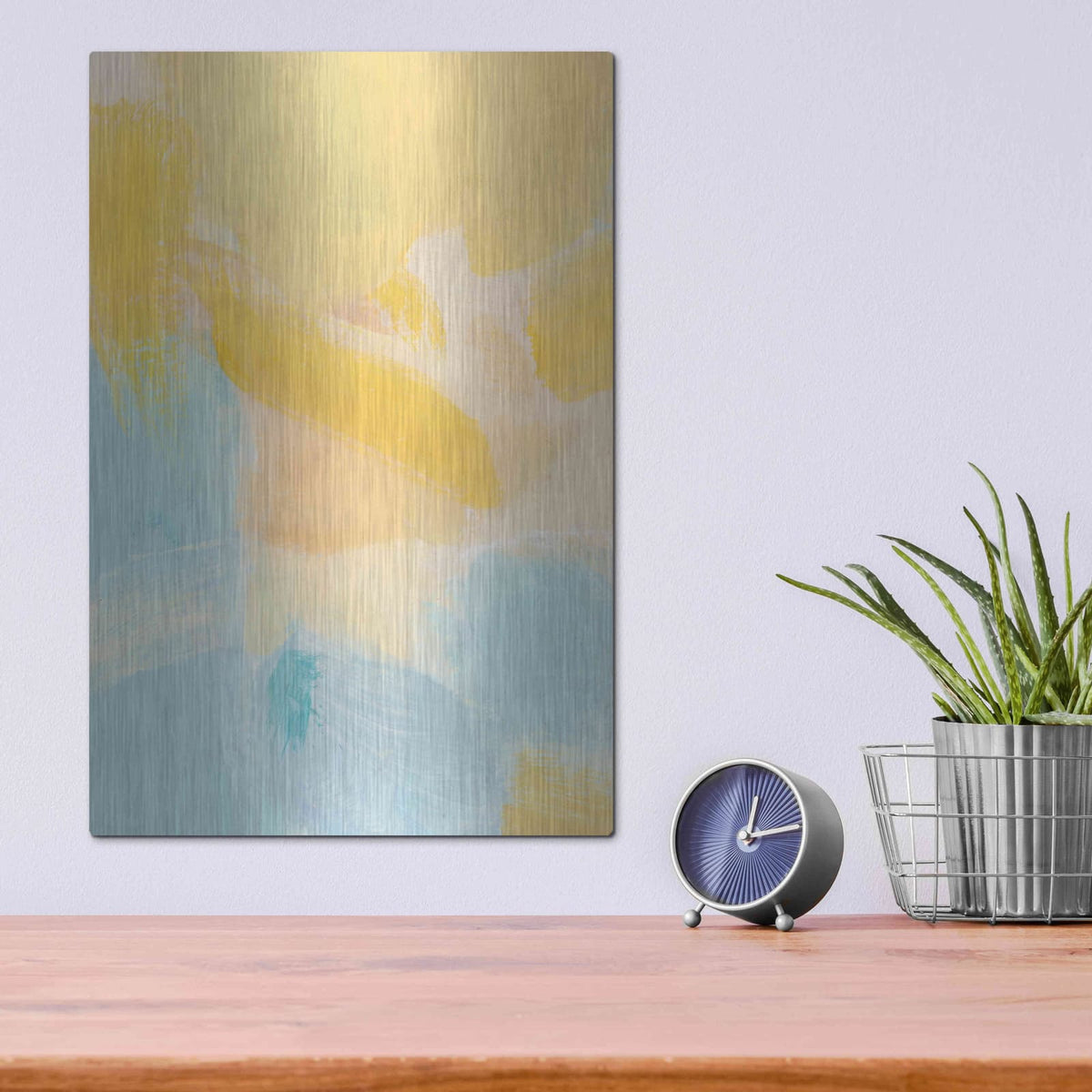 'Minted' by Christina Long – Metal Wall Art, 12x16 room view
