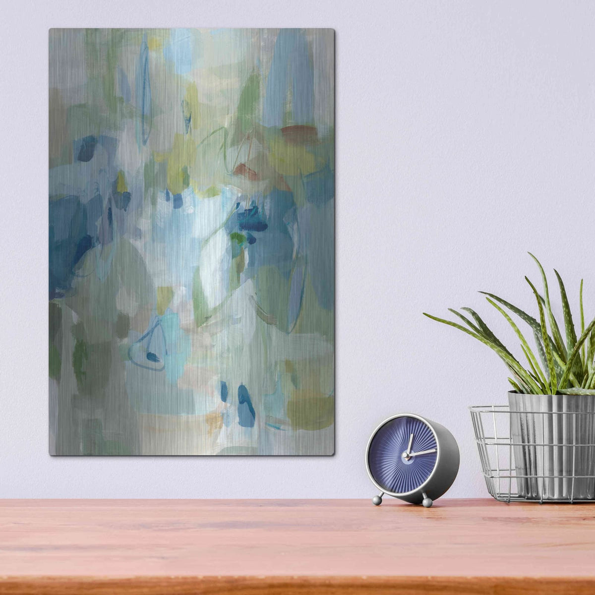 'Lakeside' by Christina Long – Metal Wall Art, 12x16 room view