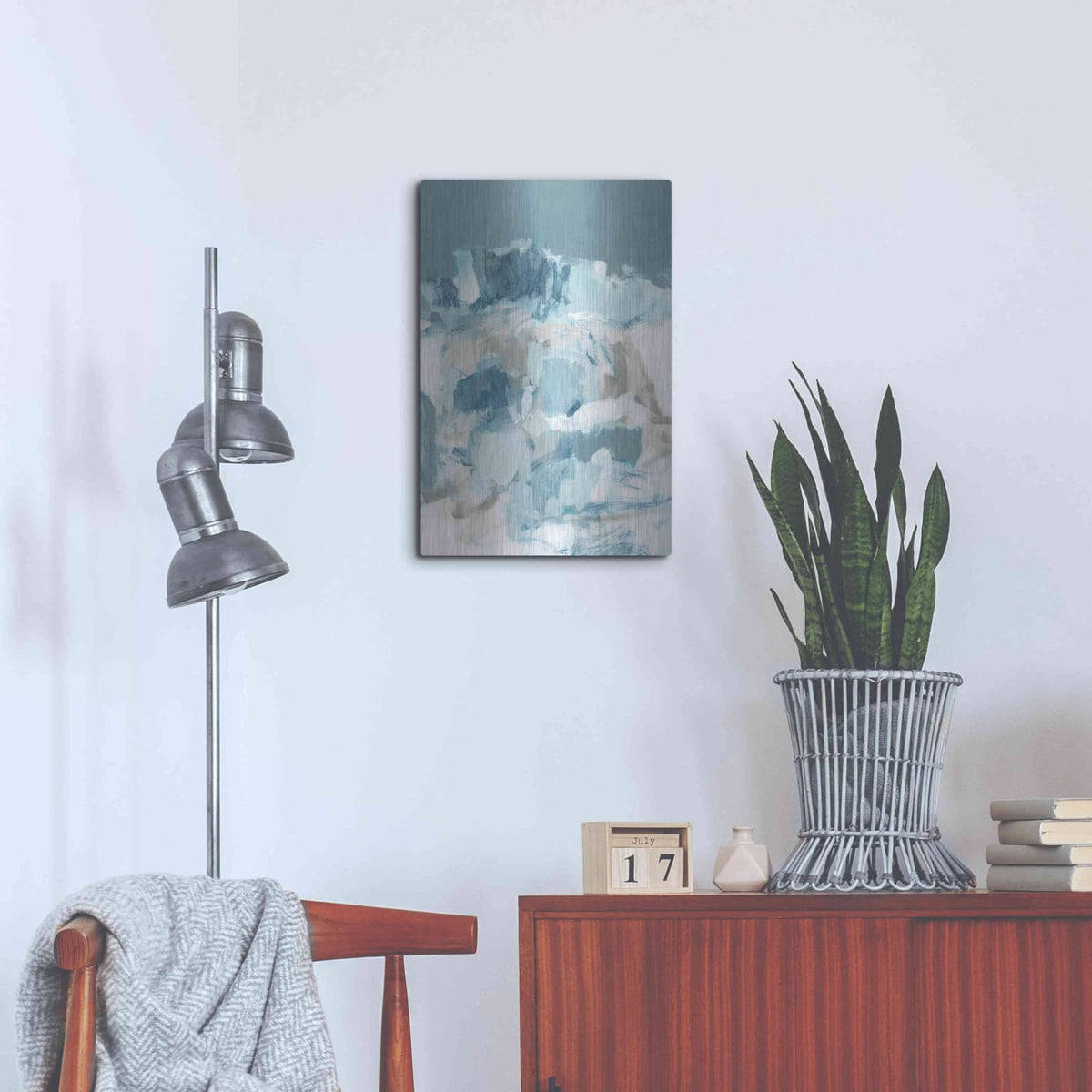 'August I' by Christina Long – Metal Wall Art, 16x24 room view