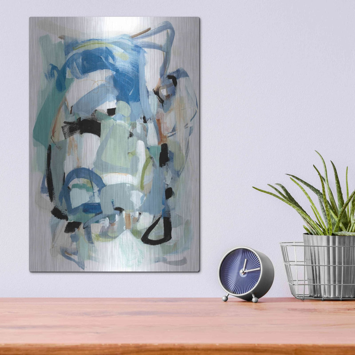 'Fall IV' by Christina Long – Metal Wall Art, 12x16 room view