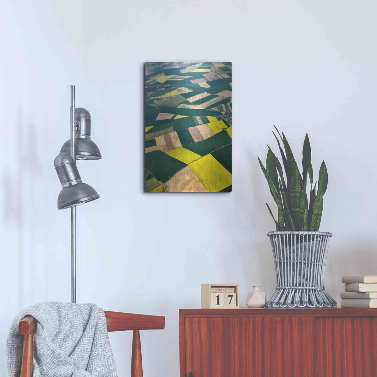 'Approaching Paris I' by Colby Chester – Metal Wall Art, 16x24 room view