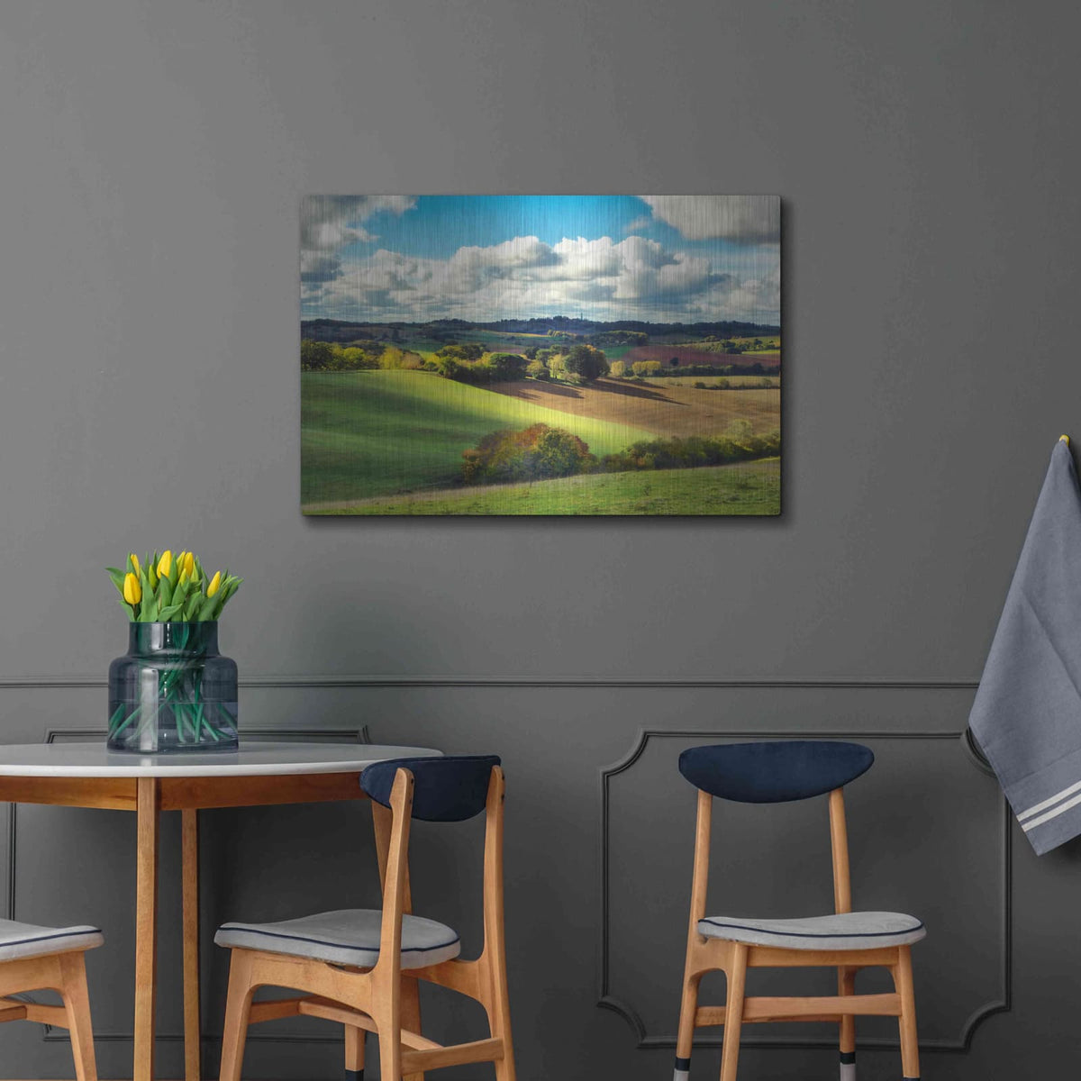 'Pastoral Countryside III' by Colby Chester – Metal Wall Art, 36x24 room view