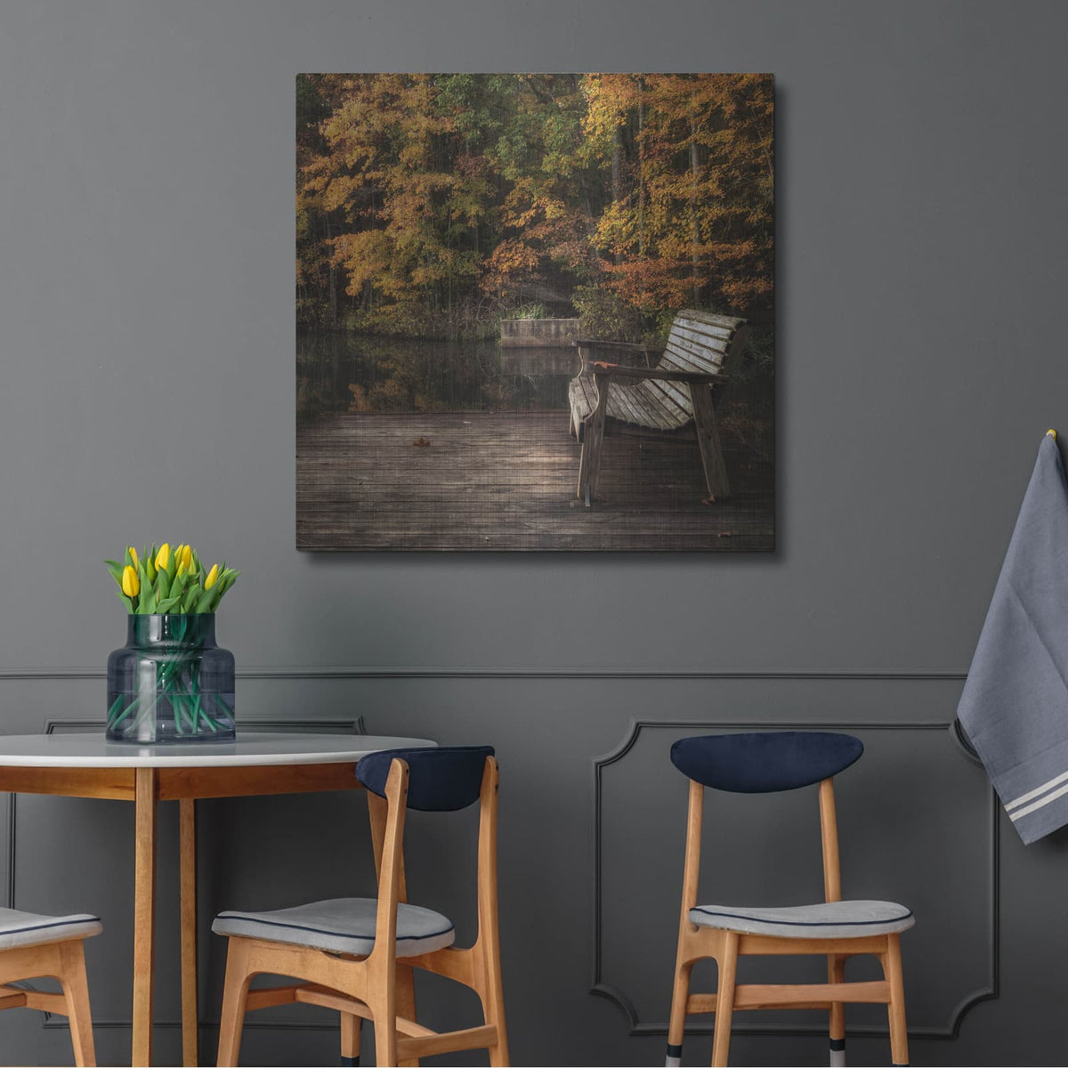 'Autumn Rest' by Danny Head – Metal Wall Art, 36x36 room view