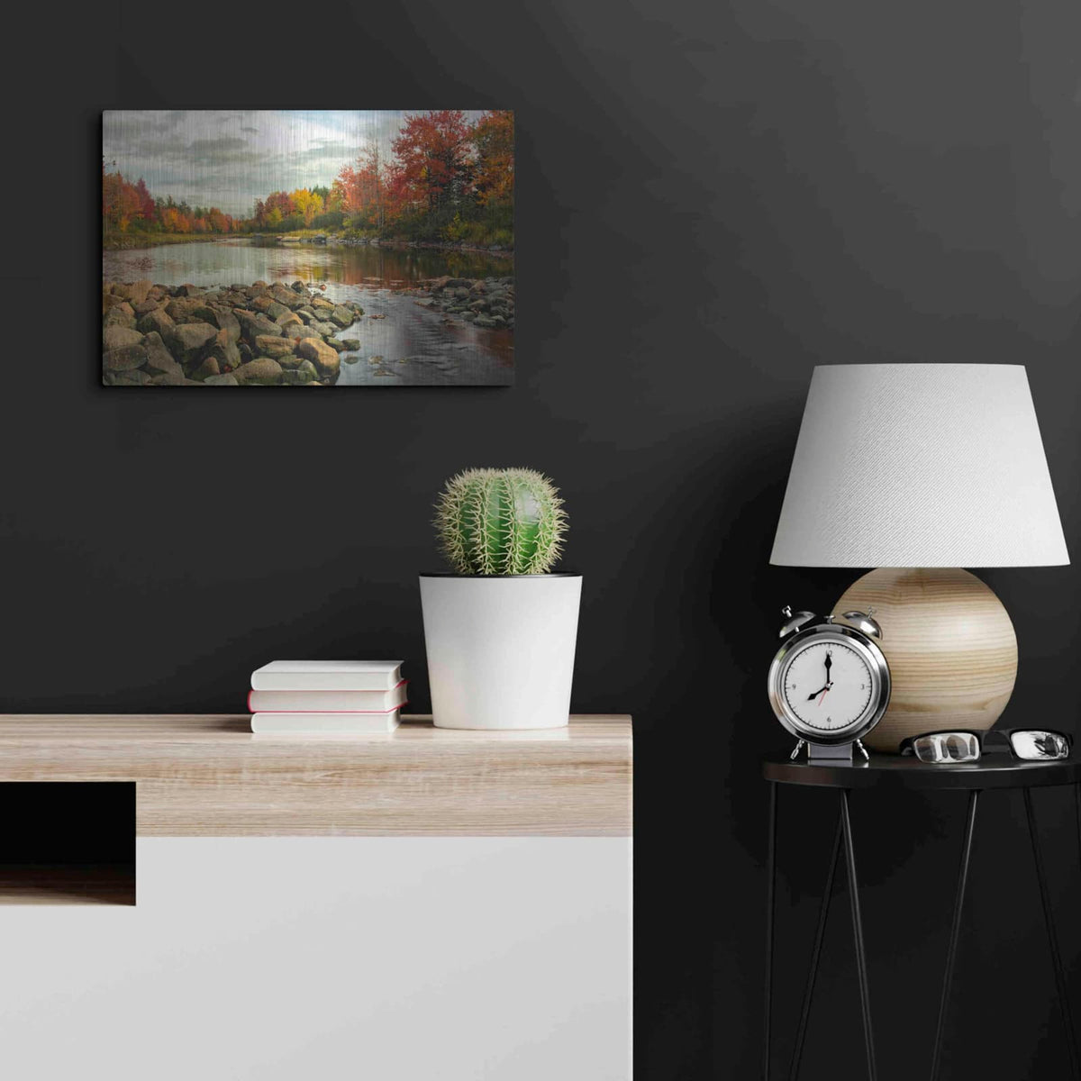 'Northeast Creek' by Danny Head – Metal Wall Art, 24x16 room view