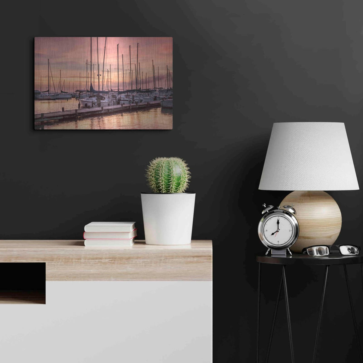 'Set to Sail' by Danny Head – Metal Wall Art, 24x16 room view