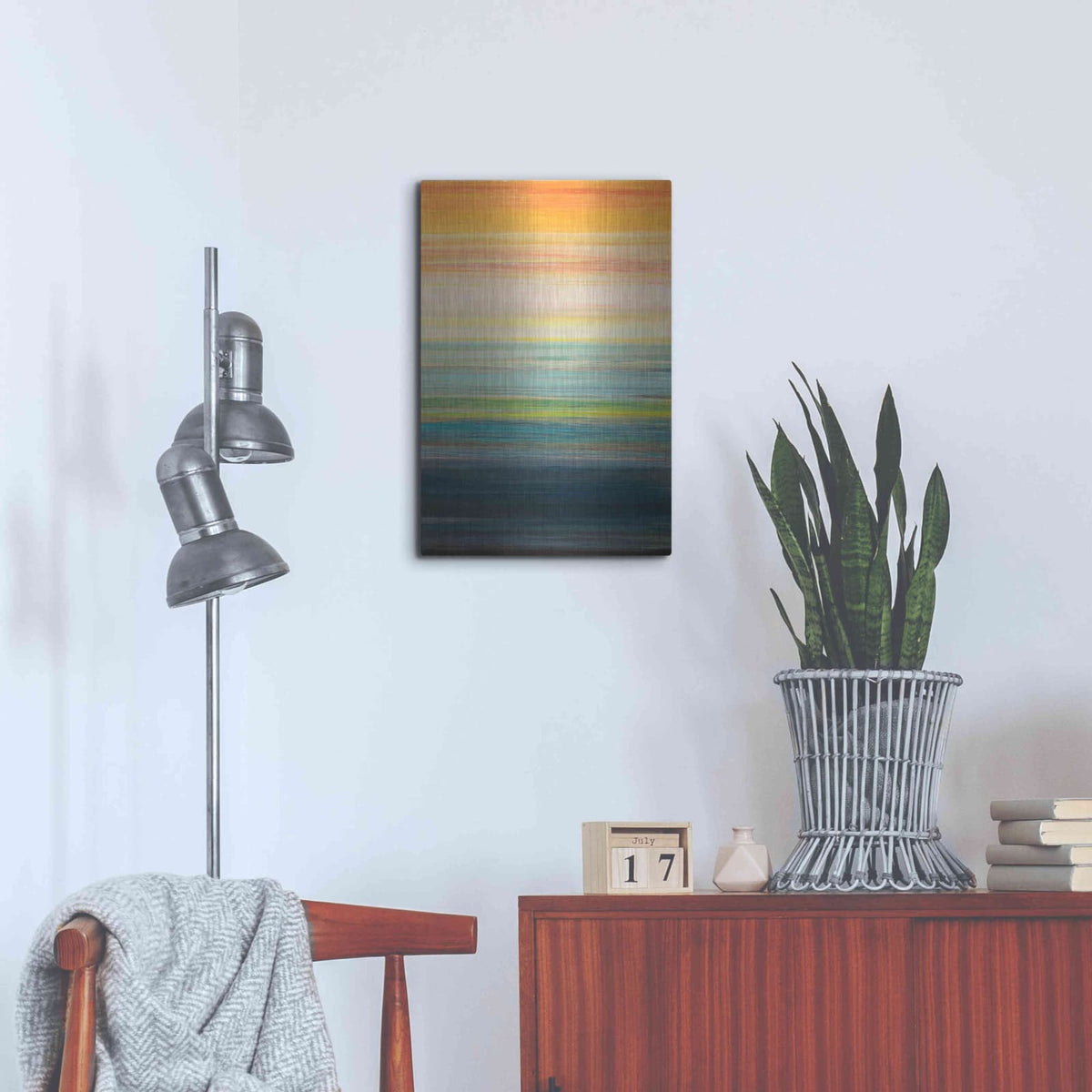 'The Magic Hour II' by Jodi Fuchs – Metal Wall Art, 16x24 room view