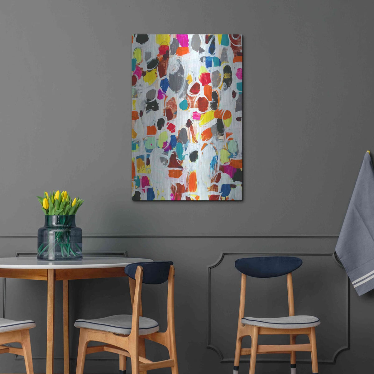 'Celebration I' by Jodi Fuchs – Metal Wall Art, 24x36 room view