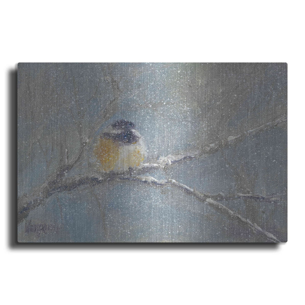'Chance of Snow I' by Marilyn Wendling – Metal Wall Art