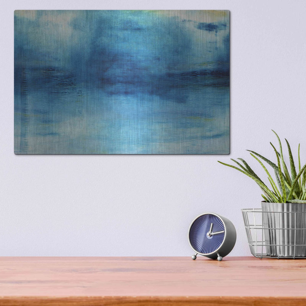 'Wash Away' by Linda Woods – Metal Wall Art, 16x12 room view