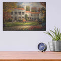 'Autumn Afternoon at Belle Meade' by Chuck Pinson – Metal Wall Art, 16x12 room view