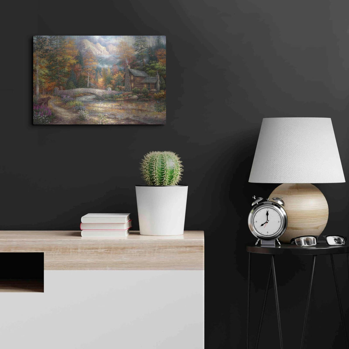 'Call of the Wild' by Chuck Pinson – Metal Wall Art, 24x16 room view