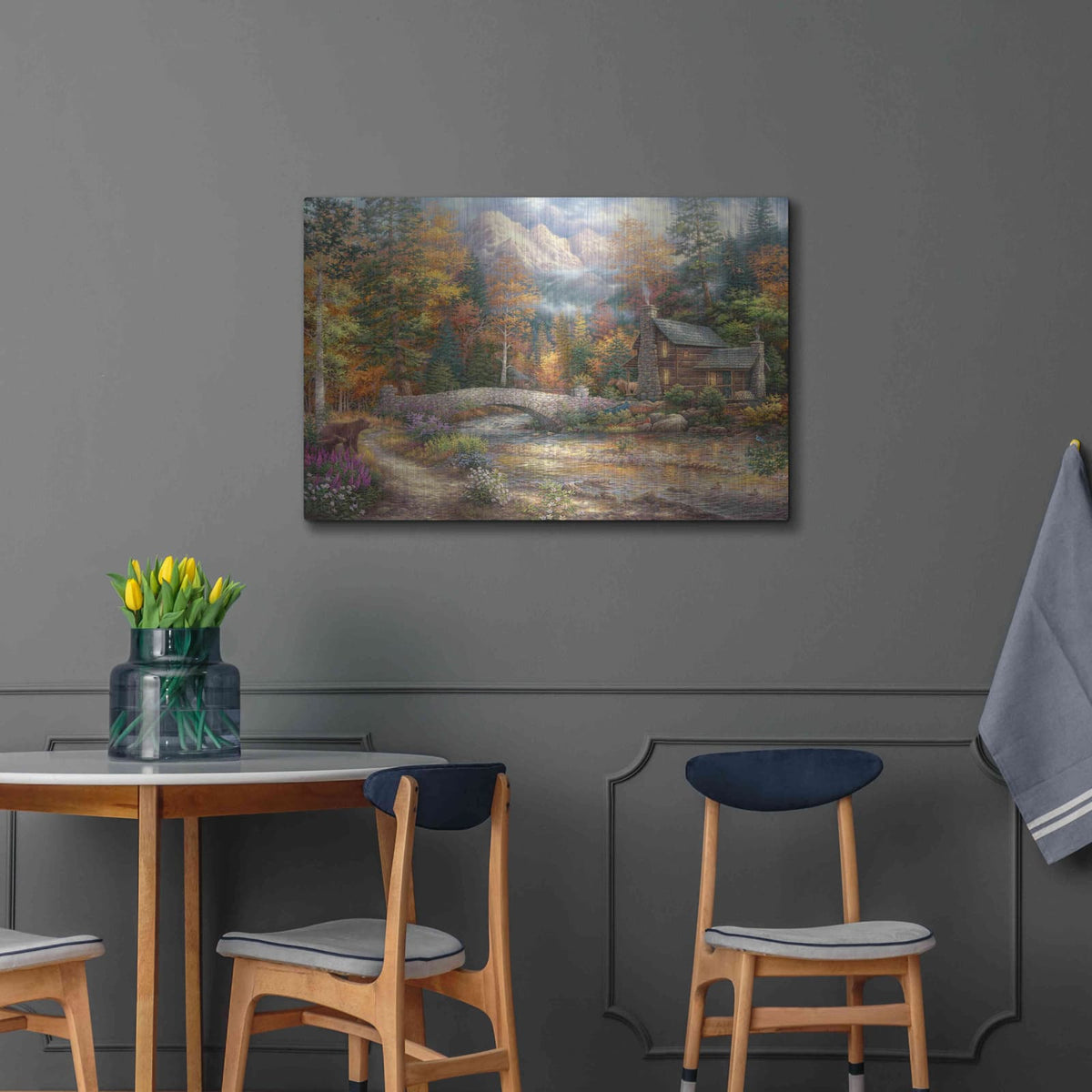 'Call of the Wild' by Chuck Pinson – Metal Wall Art, 36x24 room view