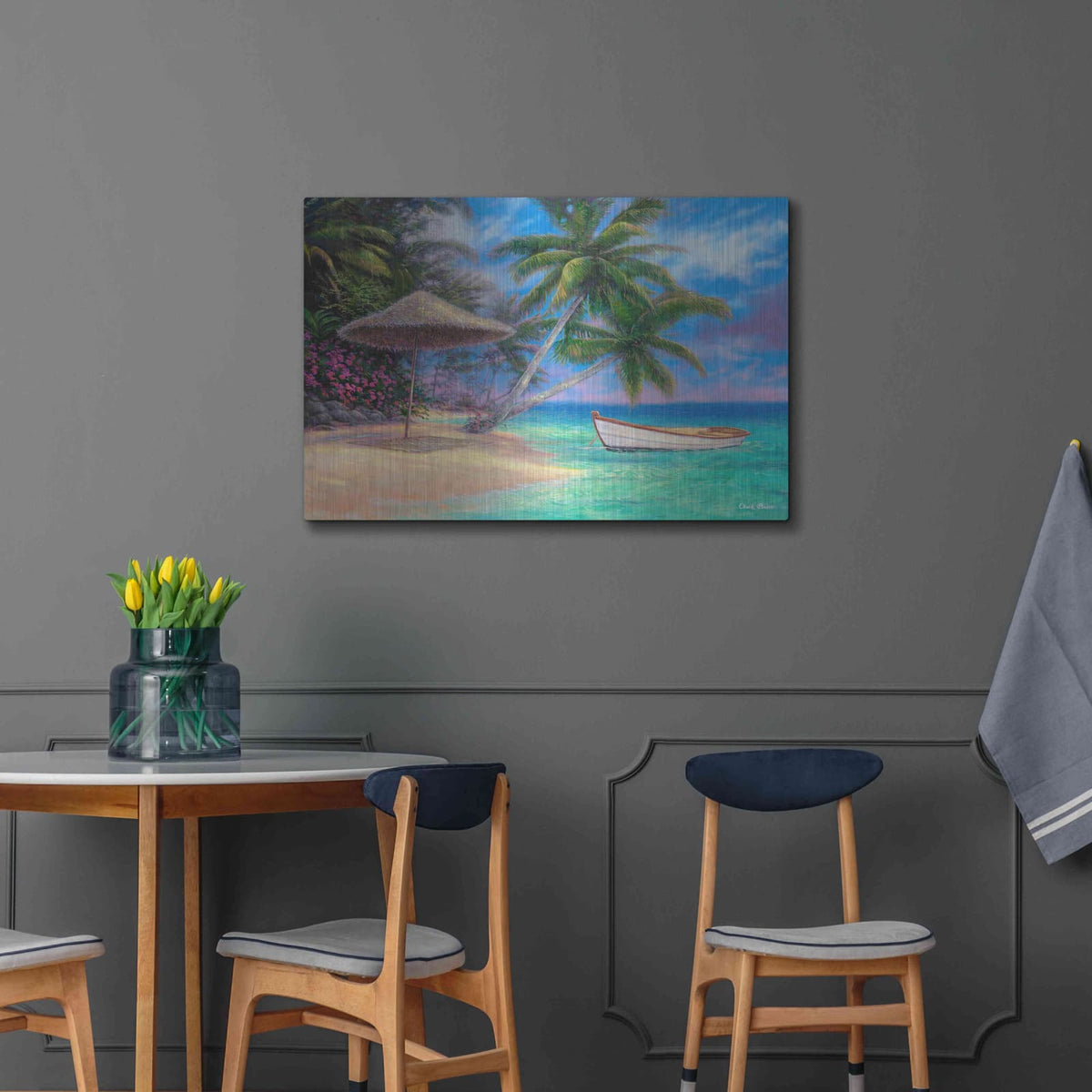 'Drift Away' by Chuck Pinson – Metal Wall Art, 36x24 room view