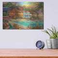 'Island Time' by Chuck Pinson – Metal Wall Art, 16x12 room view