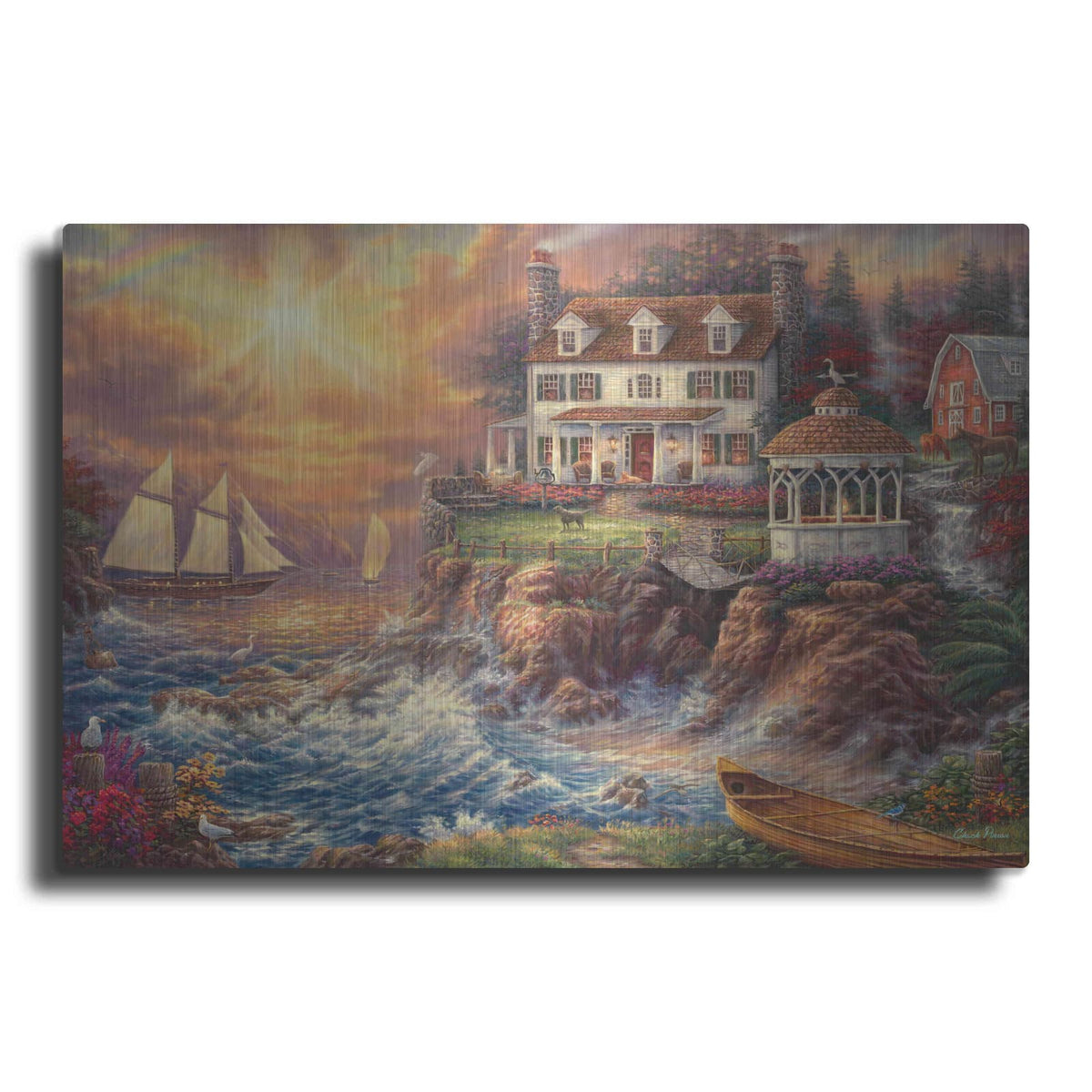 'Life Above the Fray' by Chuck Pinson – Metal Wall Art