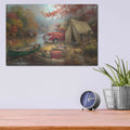 'Share the Outdoors' by Chuck Pinson – Metal Wall Art, 16x12 room view