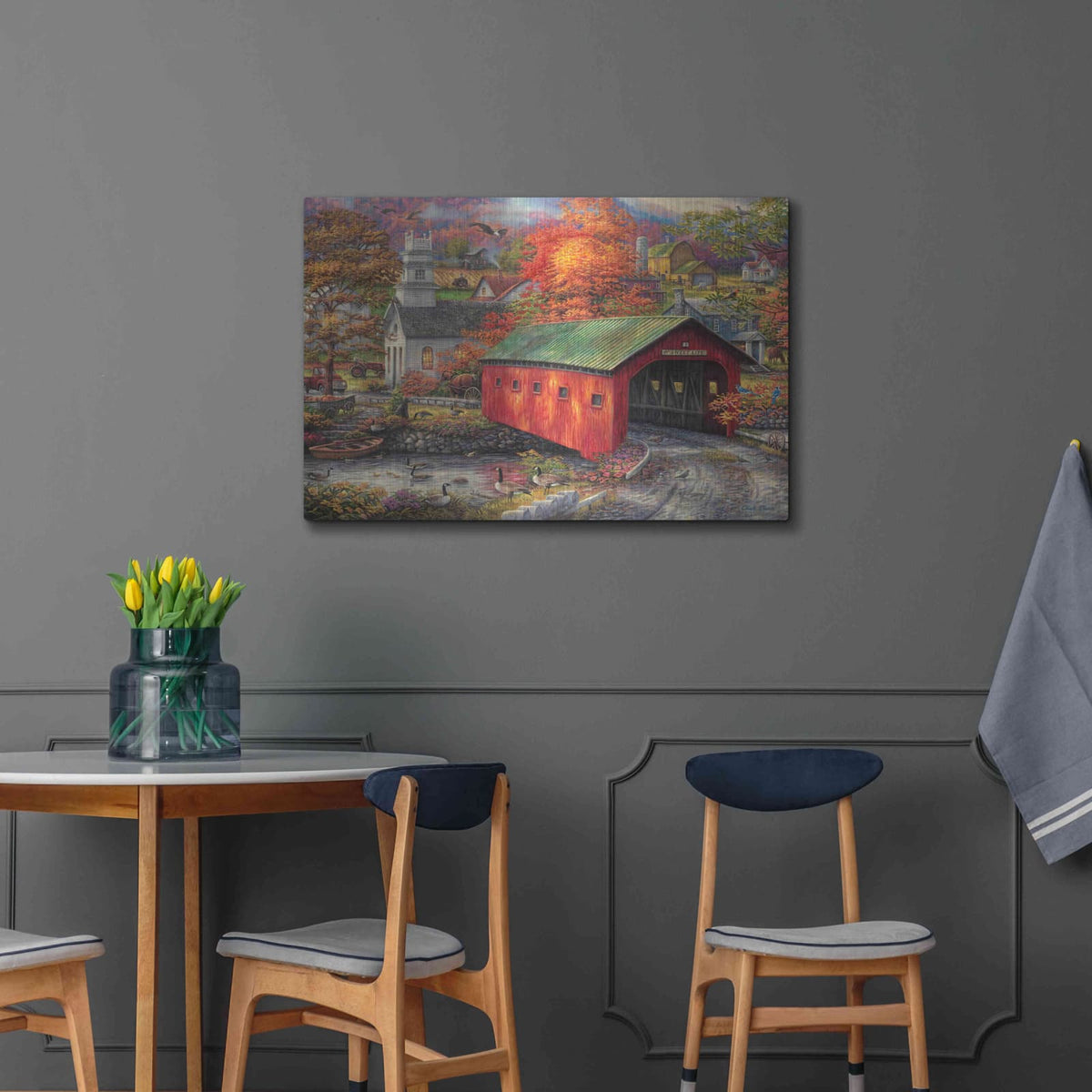 'The Sweet Life' by Chuck Pinson – Metal Wall Art, 36x24 room view