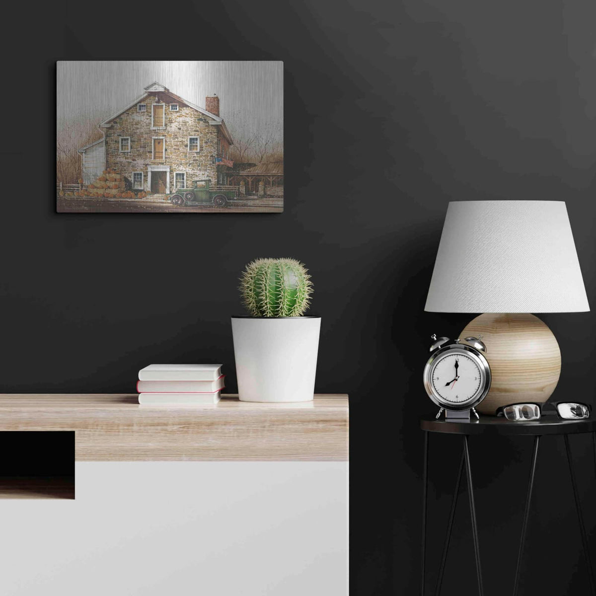 'Fall is in the Air' by John Rossini – Metal Wall Art, 24x16 room view