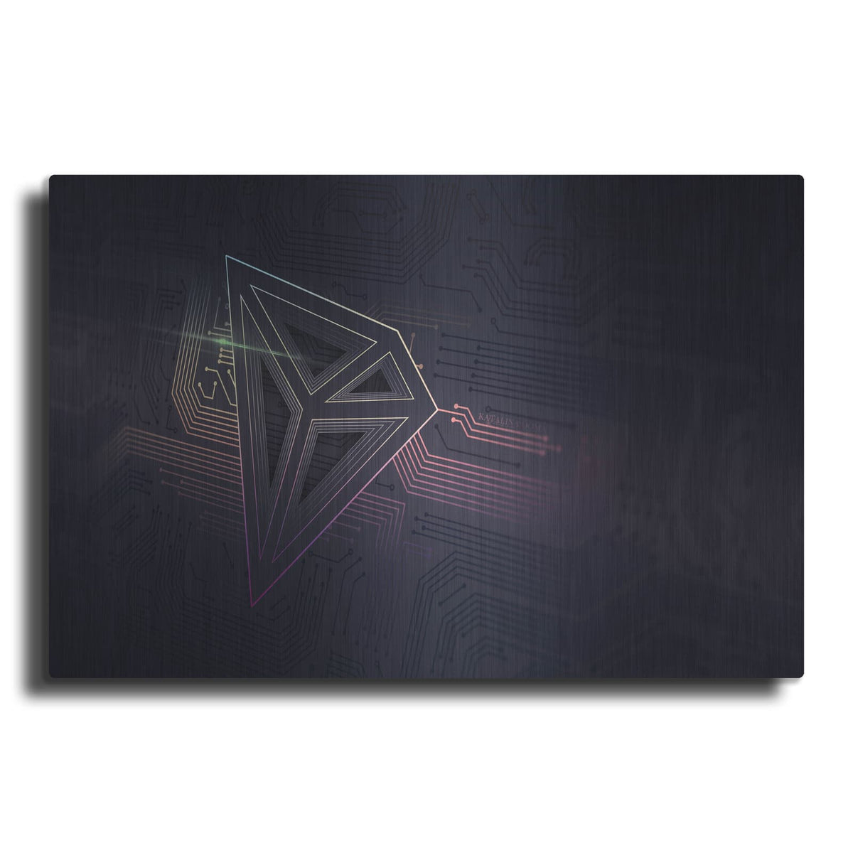 'Crypto-Tron' by Katalina Ooma – Metal Wall Art