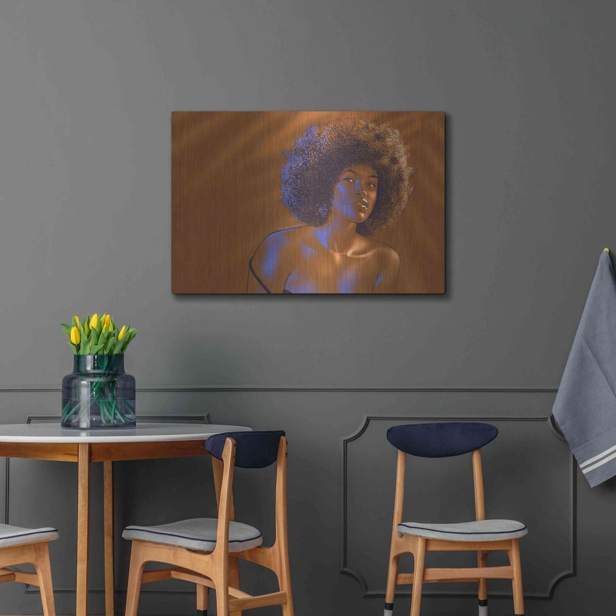 'Tanarelle' by Katalina Ooma – Metal Wall Art, 36x24 room view
