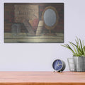 'Country Bath' by Pam Britton – Metal Wall Art, 16x12 room view