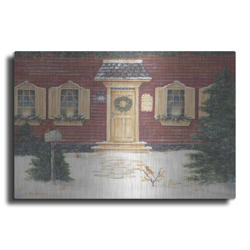'A New England Welcome' by Pam Britton – Metal Wall Art