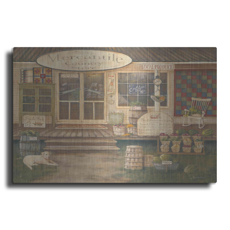 'General Store II' by Pam Britton – Metal Wall Art