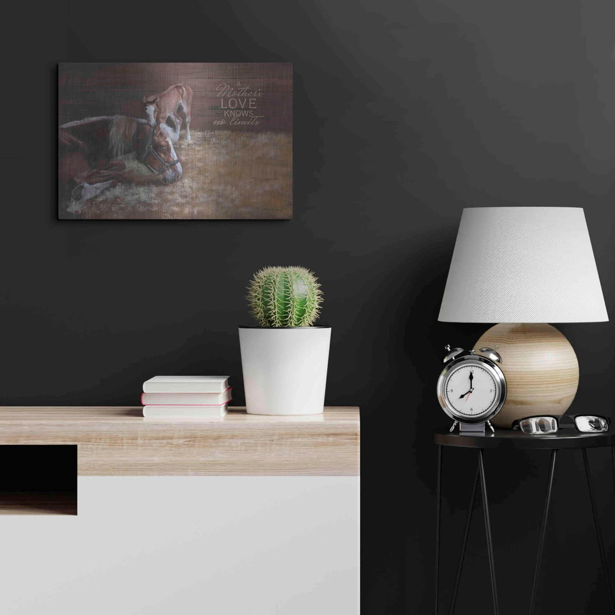 'A Mother's Love' by Pam Britton – Metal Wall Art, 24x16 room view