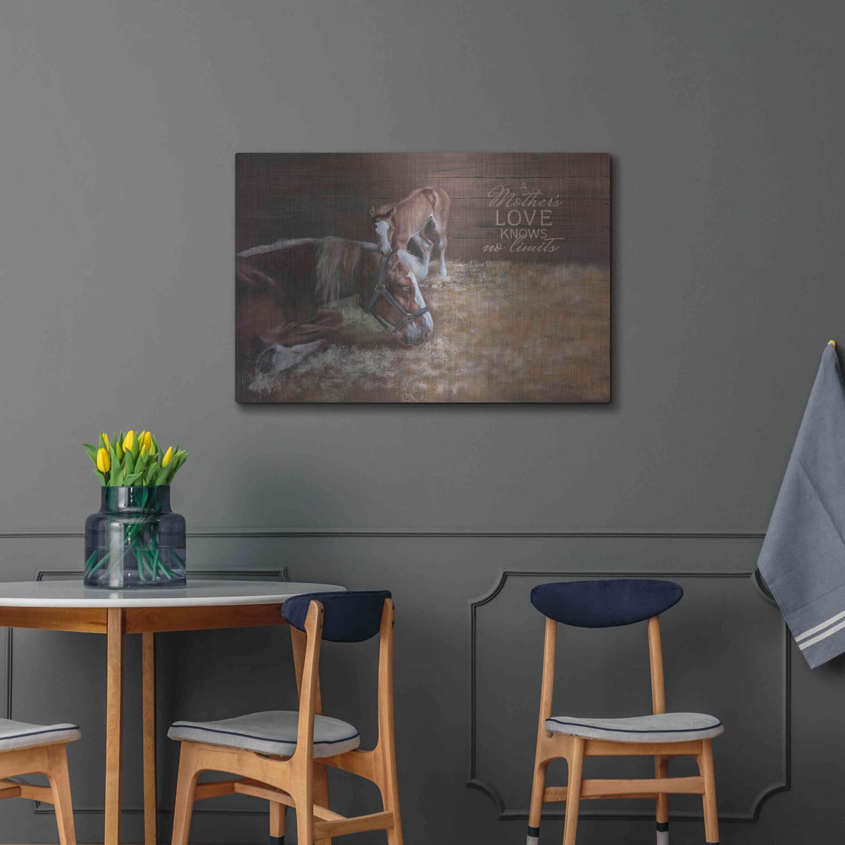 'A Mother's Love' by Pam Britton – Metal Wall Art, 36x24 room view