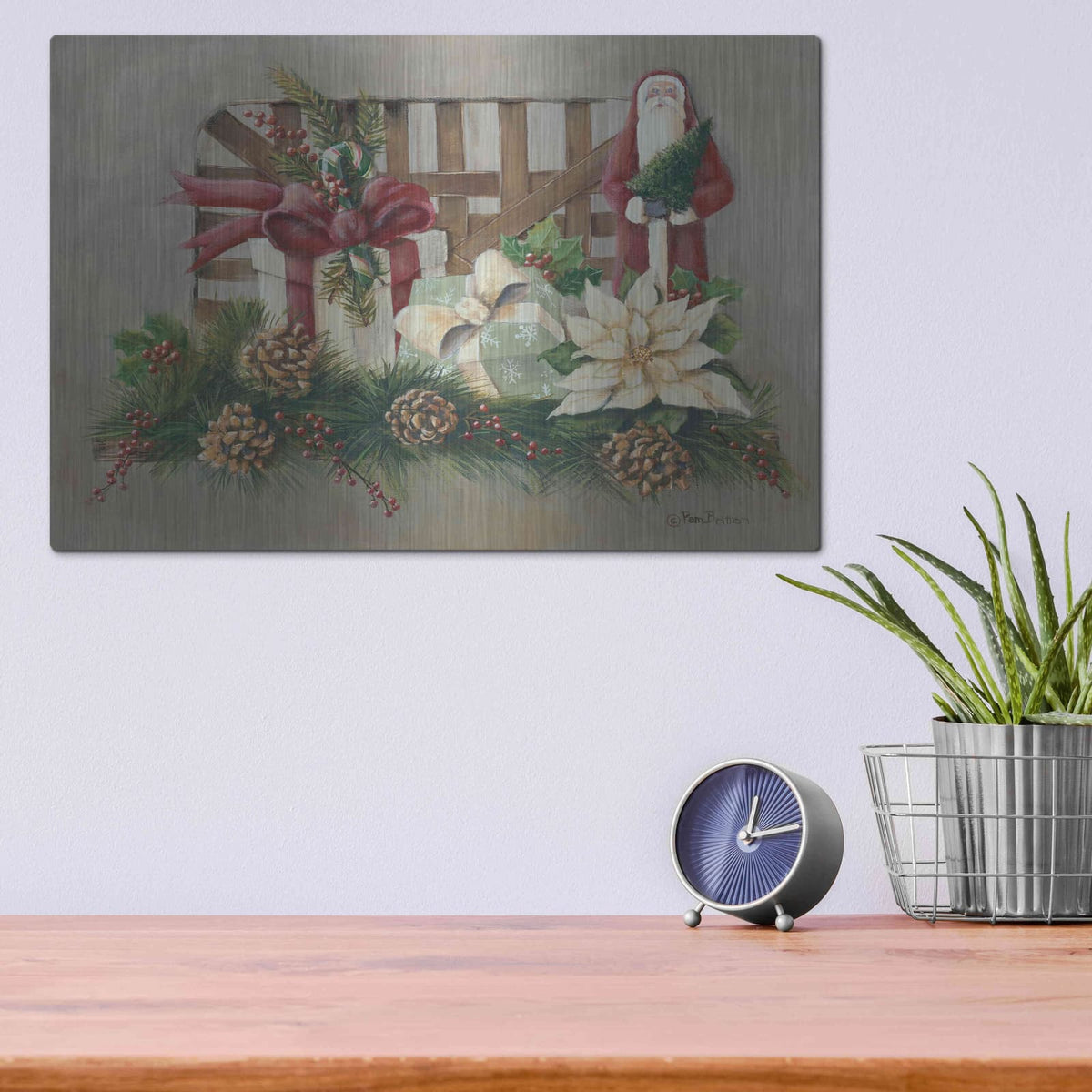'A Joyful Assortment' by Pam Britton – Metal Wall Art, 16x12 room view