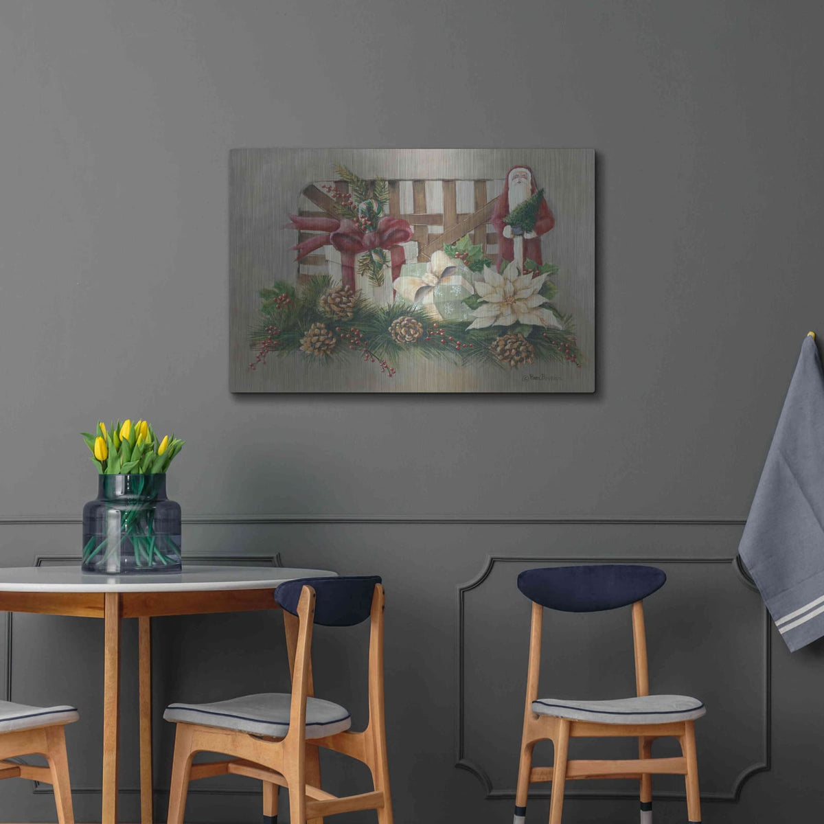 'A Joyful Assortment' by Pam Britton – Metal Wall Art, 36x24 room view